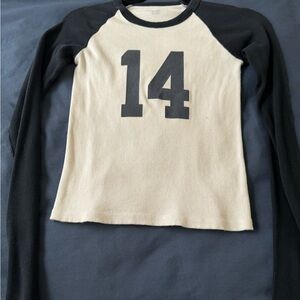 Number 14  Long Sleeve Shirt